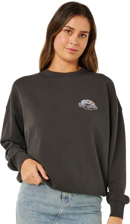 BELLS HERITAGE CREW Sweater 2026 washed black 