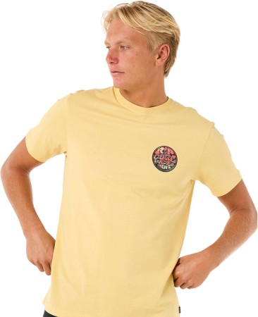 WETTIE PASSAGE ICON T-Shirt 2025 straw 