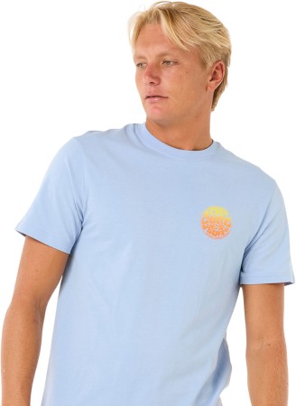 WETTIE PASSAGE ICON T-Shirt 2025 ice blue 