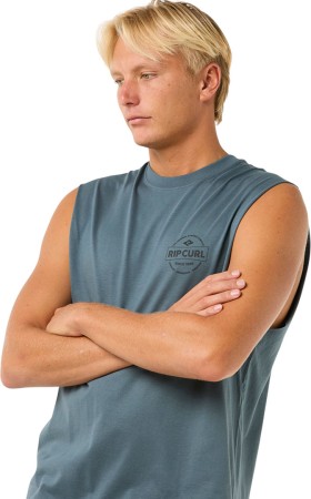 STAPLER MUSCLE Tank 2025 pine night 