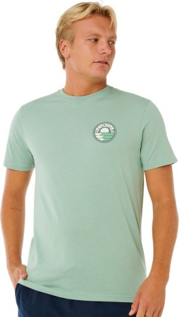 PACIFIC RINSE STACKED T-Shirt 2026 aloe 