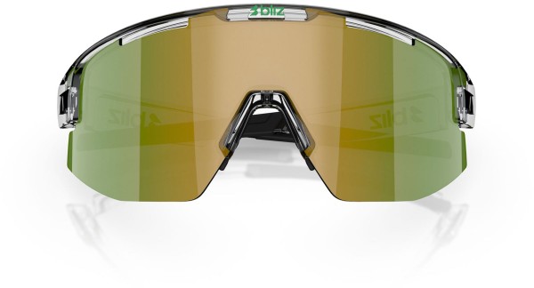 MATRIX Sonnenbrille 2026 transparent white/green 
