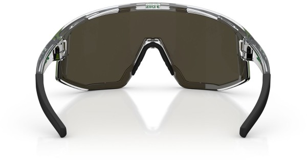 FUSION Sonnenbrille 2026 transparent white/green 