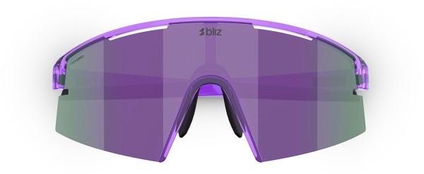 P006 Sonnenbrille 2026 transparent purple/smoke purple mirror 