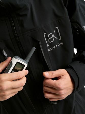AK GORE TEX HOVER 3L Jacket 2026 true black 