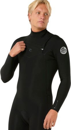 DAWN PATROL 2/2 LS CHEST ZIP Shorty 2025 black 