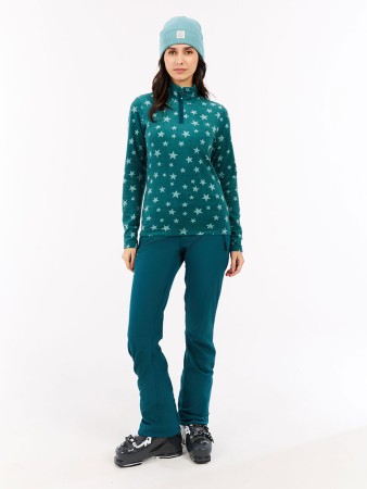 PRTREFUZZY 1/4 ZIP Fleece 2026 rainstorm blue 