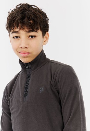 REPERFECTY JR 1/4 ZIP Fleece 2026 deep grey 