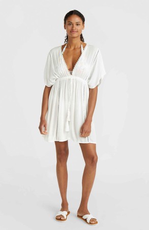 ESSENTIALS MONA BEACH COVER UP Kleid 2024 snow white 
