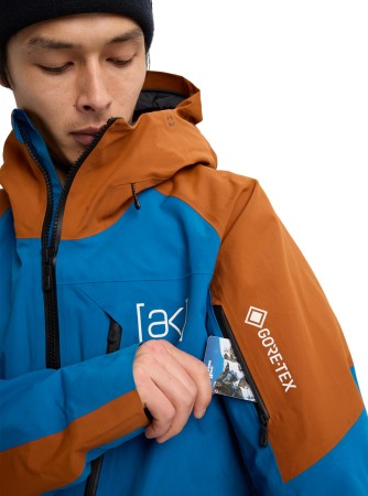 AK GORE TEX VELOCITY ANORAK Jacke 2026 blue teal/chestnut brown 