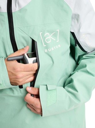 AK GORE TEX VELOCITY ANORAK Jacket 2026 soft sage/grey cloud 
