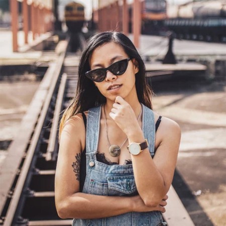 AMY Sonnenbrille black/black 