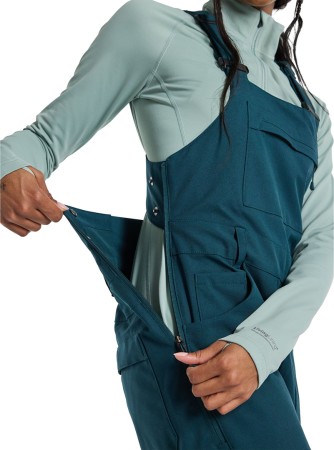 AVALON BIB Pant 2025 deep emerald 