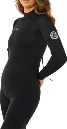 WOMENS TRAD 3/2 BACK ZIP Full Suit 2026 black 