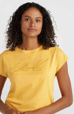 ESSENTIALS SIGNATURE T-Shirt 2024 golden haze 