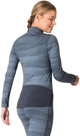 WHISTLER ECO WOMEN Longsleeve 2024 folkstone gray/india ink 