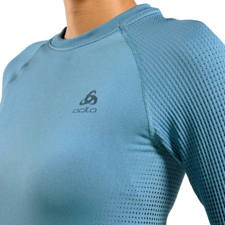 PERFORMANCE WARM ECO WOMEN Longsleeve 2025 provincial blue 