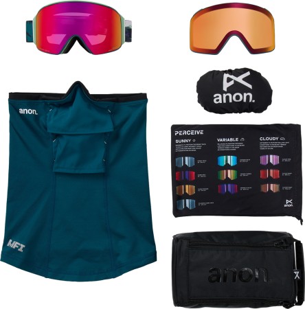 M4 CYLINDRICAL Schneebrille 2026 family tree/perceive sun red 