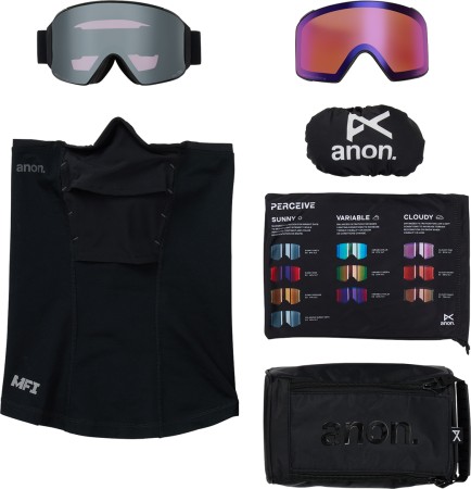 M4 CYLINDRICAL Schneebrille 2026 smoke/perceive sun onyx 