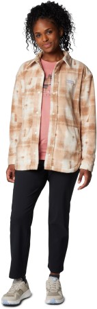 BENTON SPRINGS Fleece Hemd 2026 camel brown omblur 