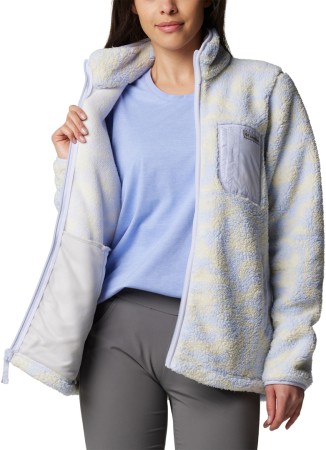 WEST BEND II PRINT Zip Fleece 2025 snowdrift highland tonal 