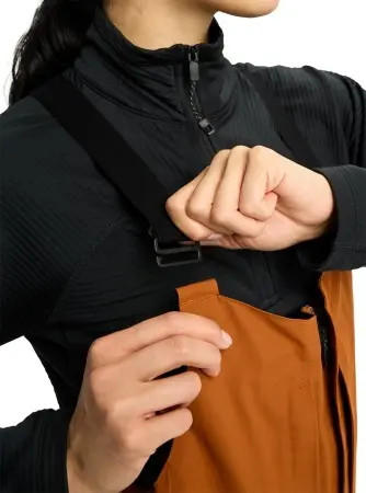 AK GORE KIMMY BIB Pant 2026 chestnut brown 