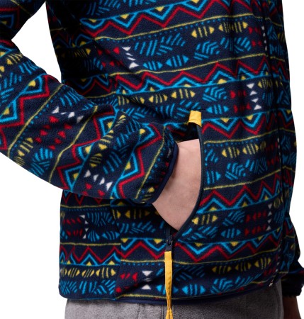 SEQUOIA GROVE PRINTED Zip Fleece 2026 collegiate navy horizons 