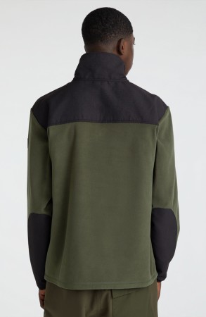 UTILITY POLARTEC 200 Zip Fleece 2024 forest night colour block 