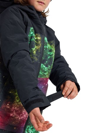 BOYS LODGEPOLE Jacke 2024 true black/painted planets 