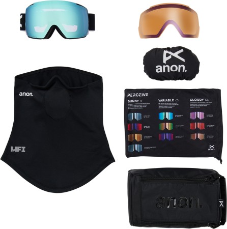 M5 MFI Schneebrille 2026 black/perceive variable blue 