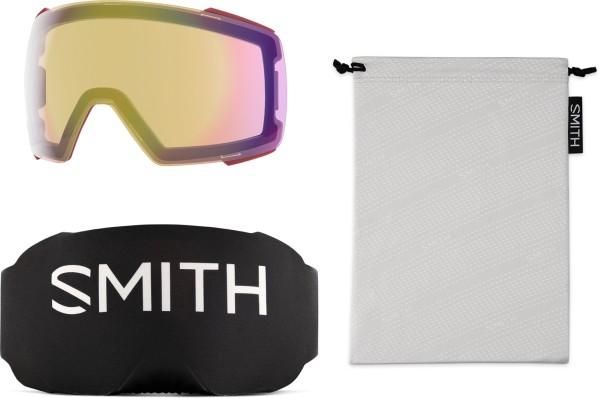 I/O MAG Schneebrille 2025 ironwood/chromapop everyday red mirror 
