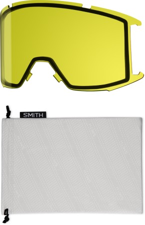 SQUAD Schneebrille 2026 black/chromapop sun blue mirror 