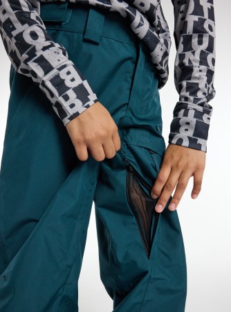 KIDS GORE TEX SHELL Pant 2025 deep emerald 