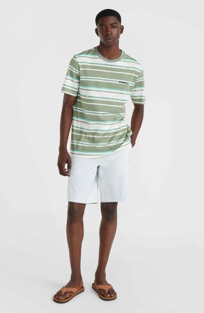 MIX MATCH STRIPE T-Shirt 2024 green bold stripes 