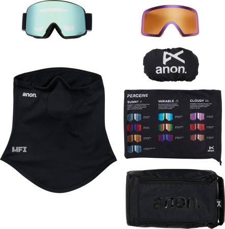 M6 Schneebrille 2026 black/perceive variable blue 