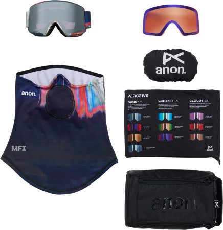 M6S Schneebrille 2026 glitch lines/perceive sun onyx 