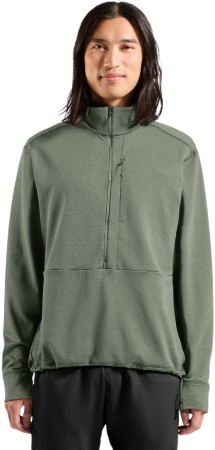 GRID Zip Fleece 2026 shadow melange 