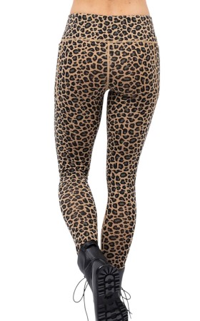 POCKET WOOL TIGHTS Hose 2026 leopard 