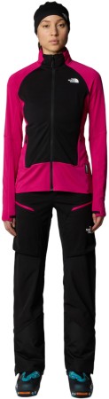 WOMEN BOLT POLARTEC Jacke 2025 pink primrose/tnf black 