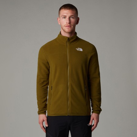 100 GLACIER Zip Fleece 2025 moss green 