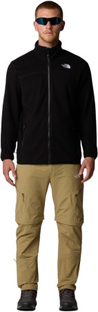 100 GLACIER Zip Fleece 2025 tnf black 