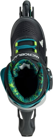 MICROBLADE XT Inline Skate 2025 black/petrol green 
