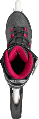 MACROBLADE 90 W Inline Skate 2026 black/burgundy/light blue 