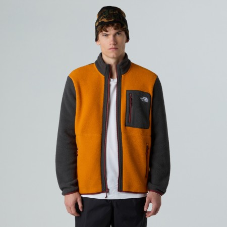 YUMIORI Zip Fleece 2026 agate orange/asphalt grey/sumac 