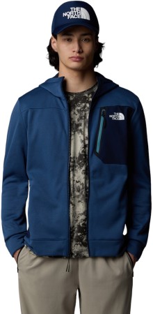 MA Zip Fleece 2025 shady blue/summit navy 