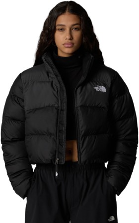 WOMEN CROPPED SAIKURU Jacke 2025 tnf black/asphalt grey 