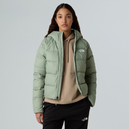 WOMEN HYALITE DOWN HOODIE Jacket 2026 slate moss 