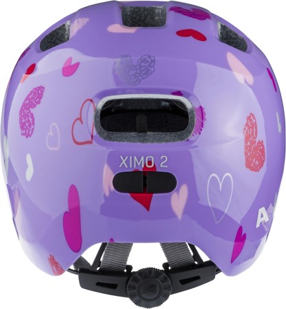 XIMO 2 Helm 2026 purple hearts gloss 