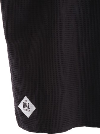 X WH1 CLASSIC LIGHT Poncho black waffle 