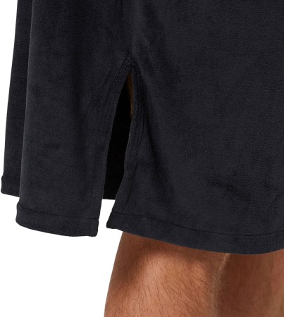 SURF ESSENTIAL HOODED Poncho 2025 dull black 